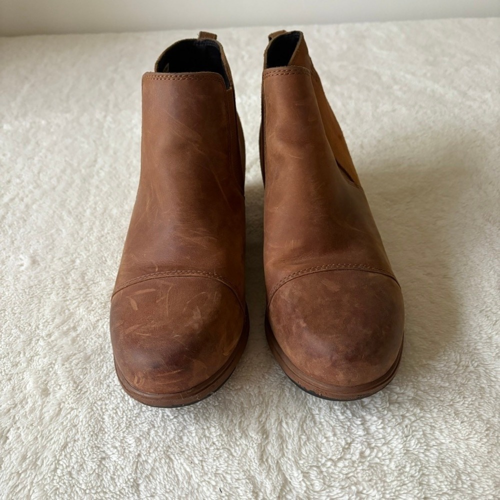 Sorel Brown Ankle Boots